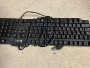 世羅郡世羅町で引き取り回収から処分までしたパソコンキーボード