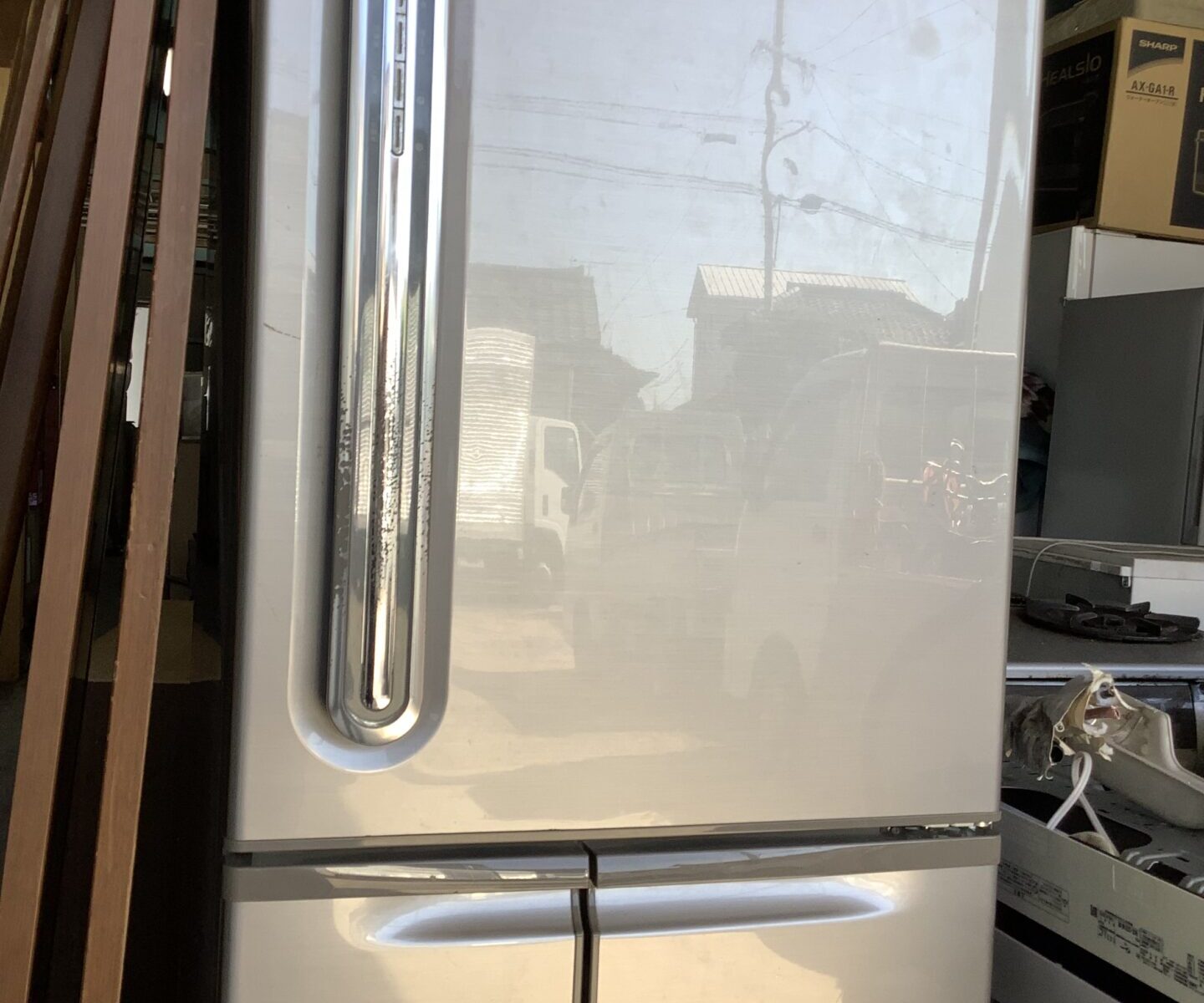 広島県三次市で引き取り回収から処分までした冷蔵庫