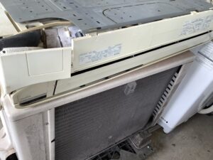 広島県三次市で取り外し回収から処分までしたエアコン