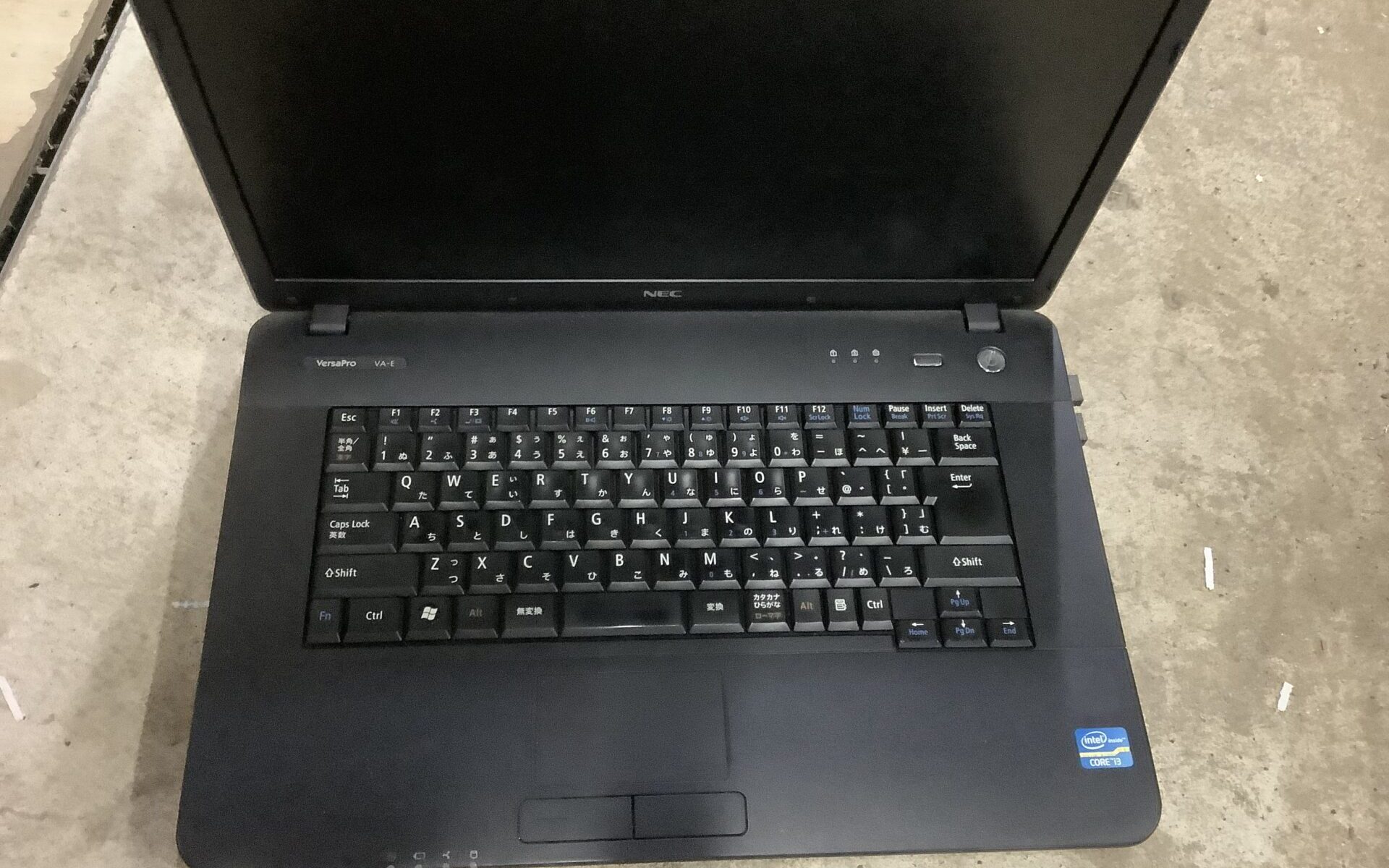 広島県三次市で引き取り回収から処分までしたノートパソコン