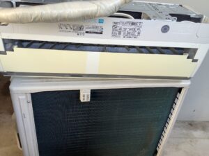 福山市神辺町で取り外し回収から処分までしたエアコン