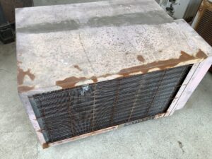 広島県府中市で取り外し回収から処分までしたエアコン