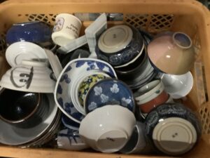 世羅郡世羅町で引き取り回収から処分までした食器