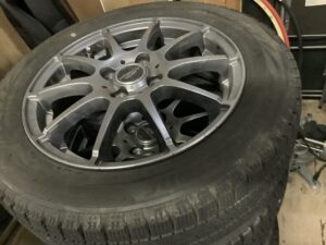 福山市手城町で引き取り回収から処分までしたアルミタイヤ