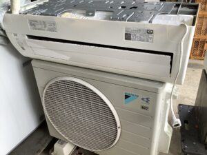 広島県三次市で取り外し回収から処分までしたエアコン