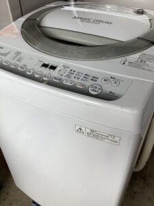 広島県竹原市で引き取り回収から処分までした洗濯機