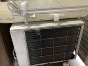 広島県庄原市で取り外し回収から処分までしたエアコン