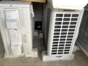 広島県竹原市で取り外し回収から処分までしたエアコン
