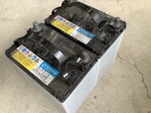 福山市新涯町で引き取り回収から処分までしたバッテリー