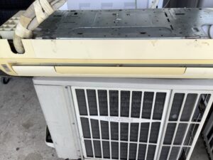 広島県神石高原町で取り外し回収から処分までしたエアコン