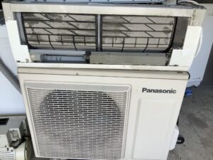 福山市松永町で取り外し回収から処分までしたエアコン