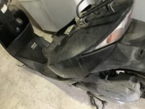 福山市新市町で引き取り回収から処分までしたバイク