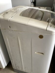 福山市水呑町で引き取り回収から処分までした洗濯機