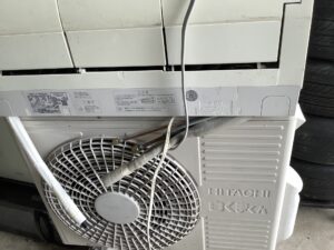 広島県竹原市で取り外し回収から処分までしたエアコン