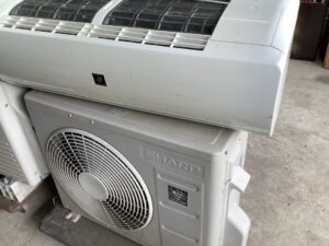 広島県竹原市で取り外し回収から処分までしたエアコン