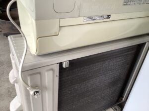 広島県三次市で取り外し回収から処分までしたエアコン