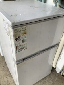広島県三次市で引き取り回収から処分までした冷蔵庫