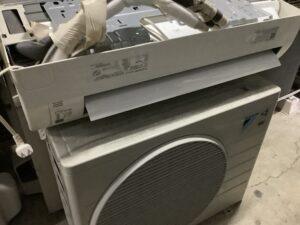福山市御幸町で取り外し回収から処分までしたエアコン