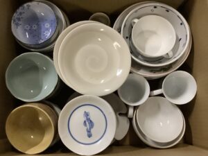 広島県竹原市で引き取り回収から処分までした食器