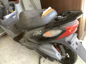 福山市松永町で引き取り回収から処分までしたバイク