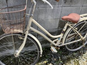 広島県三次市で引き取り回収から処分までした自転車