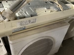 福山市明神町で取り外し回収から処分までしたエアコン