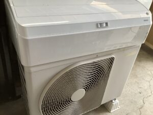 福山市駅家町で取り外し回収から処分までしたエアコン
