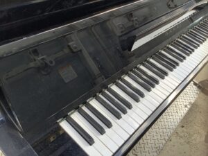 福山市神辺町で引き取り回収から処分までしたピアノ