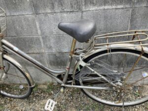 福山市引野町で引き取り回収から処分までした自転車