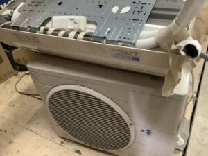 広島県三次市で取り外し回収から処分までしたエアコン