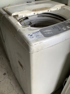 神石郡神石高原町で引き取り回収から処分までした洗濯機