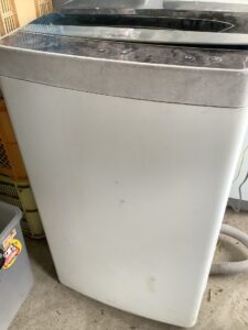 神石郡神石高原町で引き取り回収から処分までした洗濯機