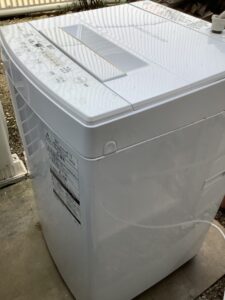 福山市水呑町で引き取り回収から処分までした洗濯機