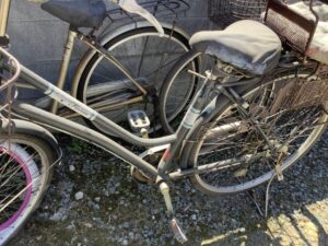 福山市神辺町で引き取り回収から処分までした自転車