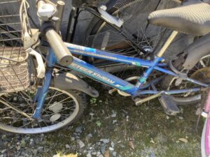 福山市神辺町で引き取り回収から処分までした自転車