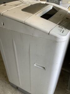 福山市神辺町で引き取り回収から処分までした洗濯機