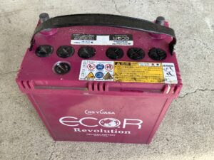 広島県三原市で引き取り回収から処分までしたバッテリー